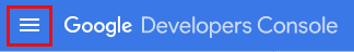 google developer console